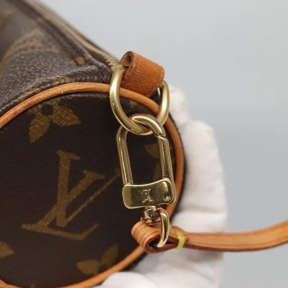 LOUIS VUITTON Monogram Papillon Pouch LV Auth - Picture 6 of 14
